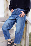 Barrel Jean Blue