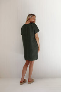 Maison Dress Pine Green