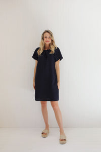 Maison Dress  Navy