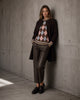 Petra Barrel Pant - Brown PU
