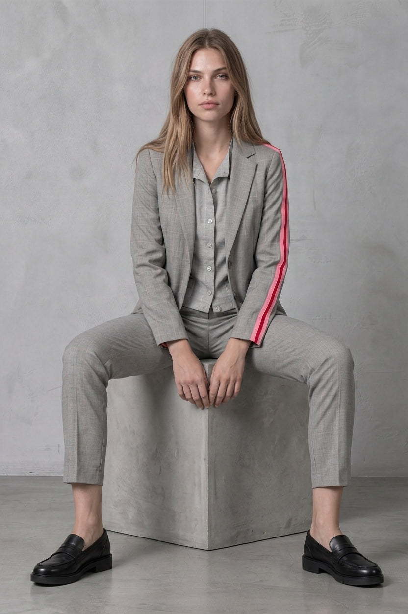 Briana Jacket - with stripe