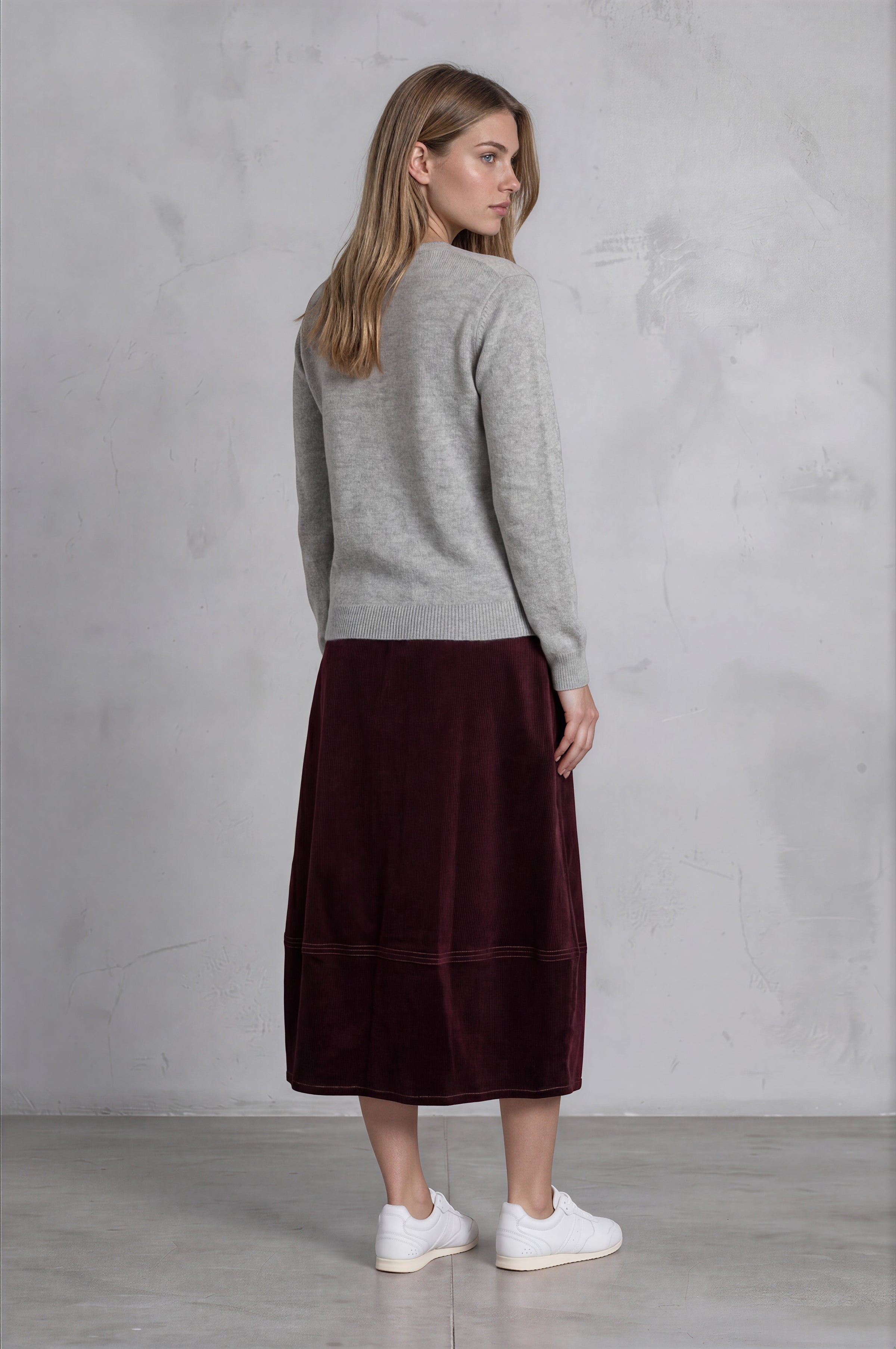 Sophia Longsleeve Cardigan Grey