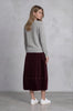 Trenley Skirt - Merlot