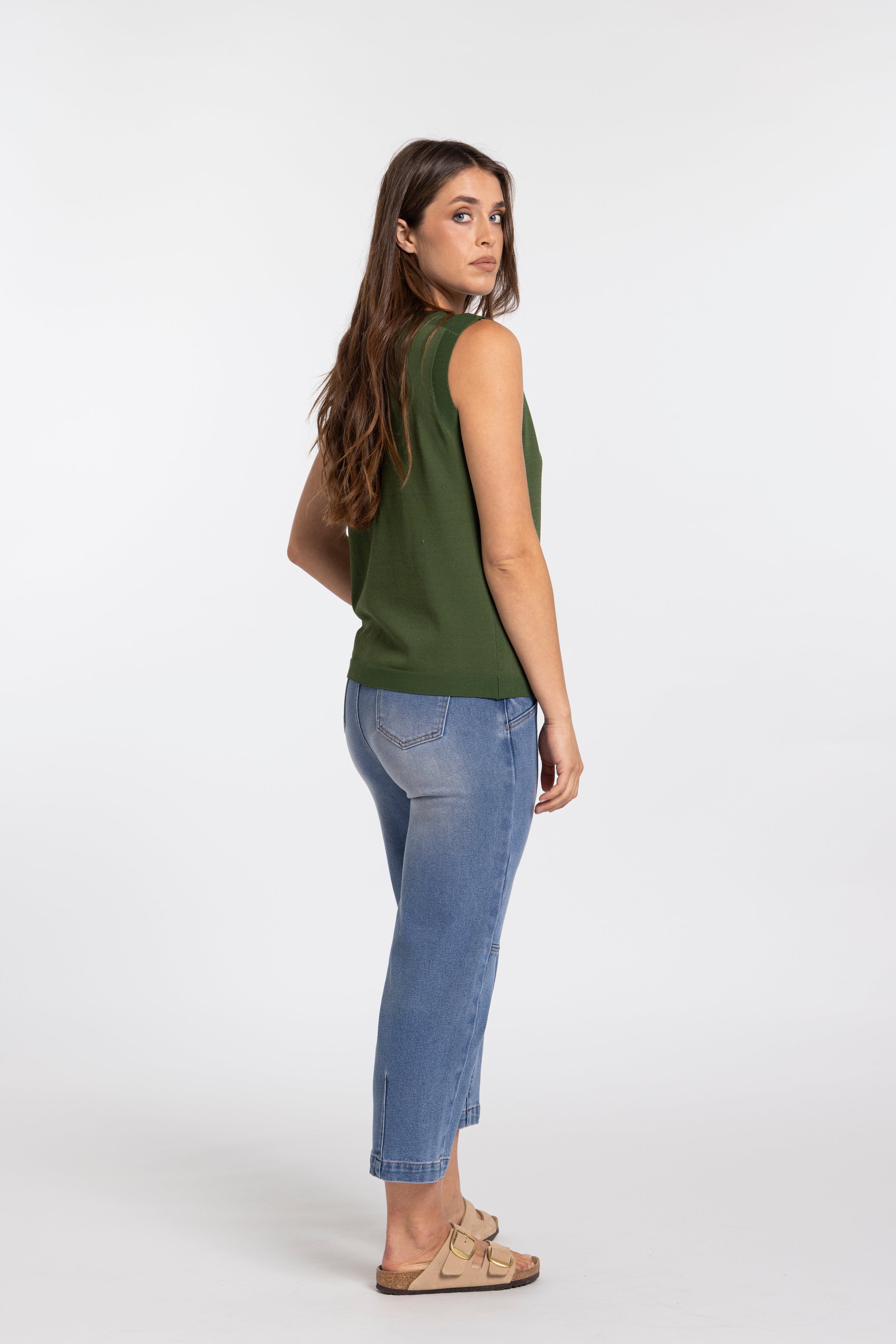 Double pocket jean - Blue wash