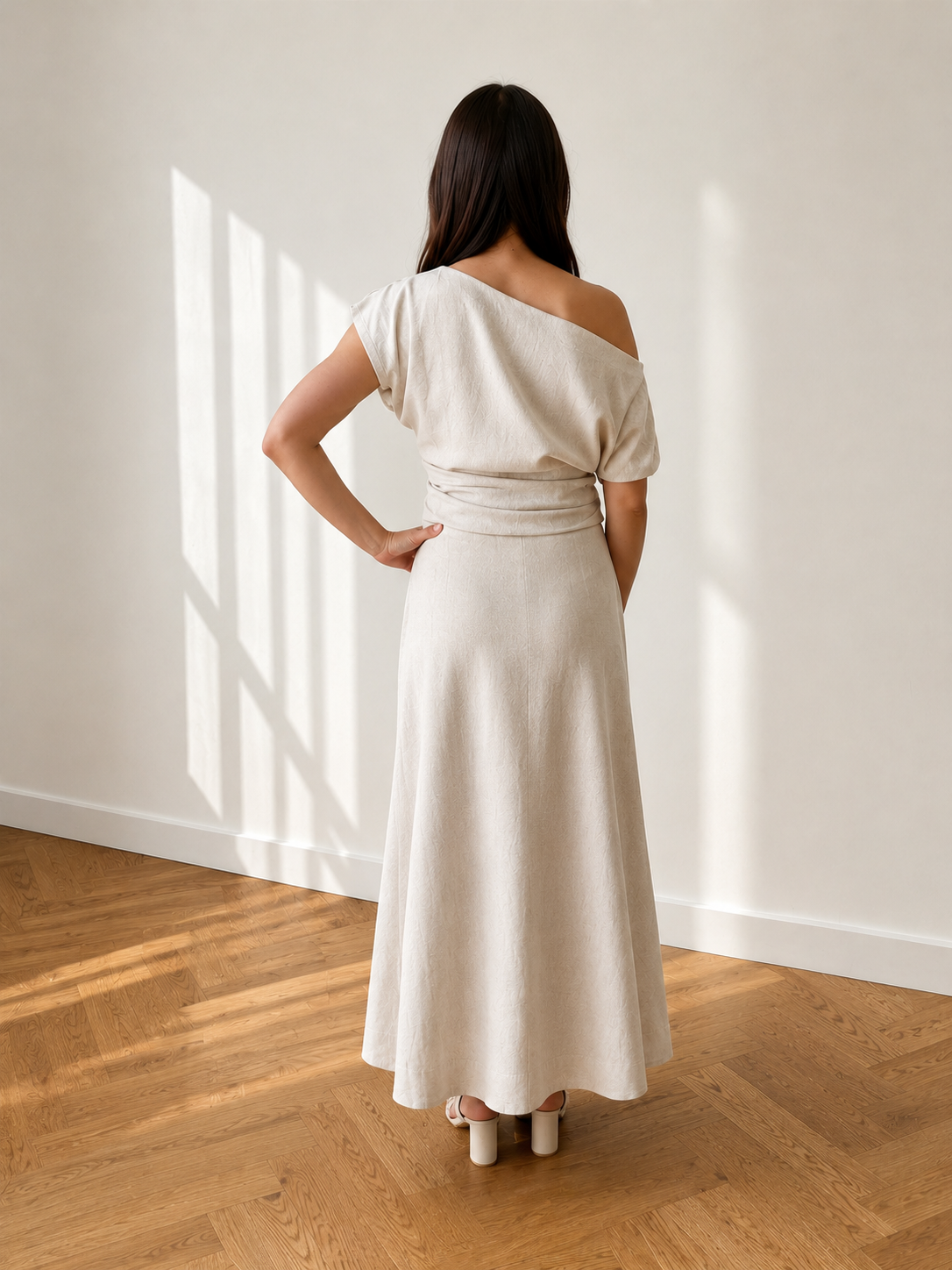 ANNA SKIRT NATURAL