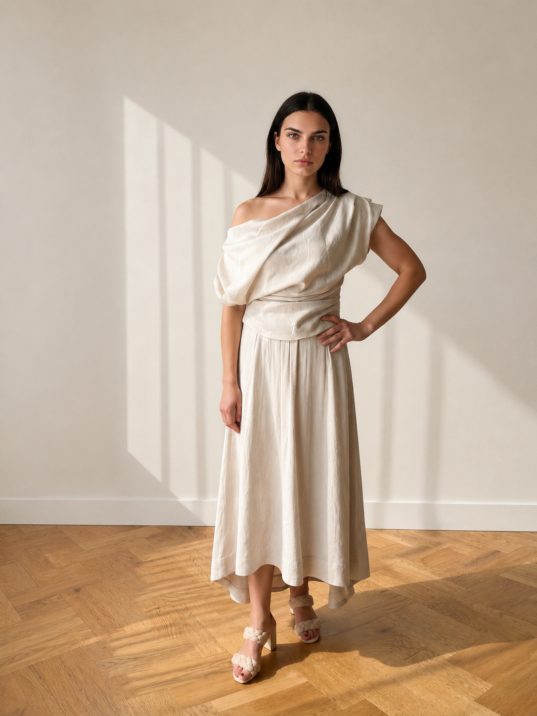 ANNA SKIRT NATURAL