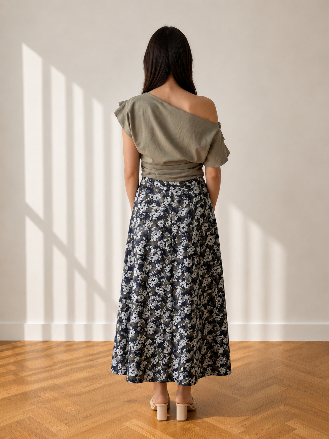 Parker Skirt - Winter Bloom
