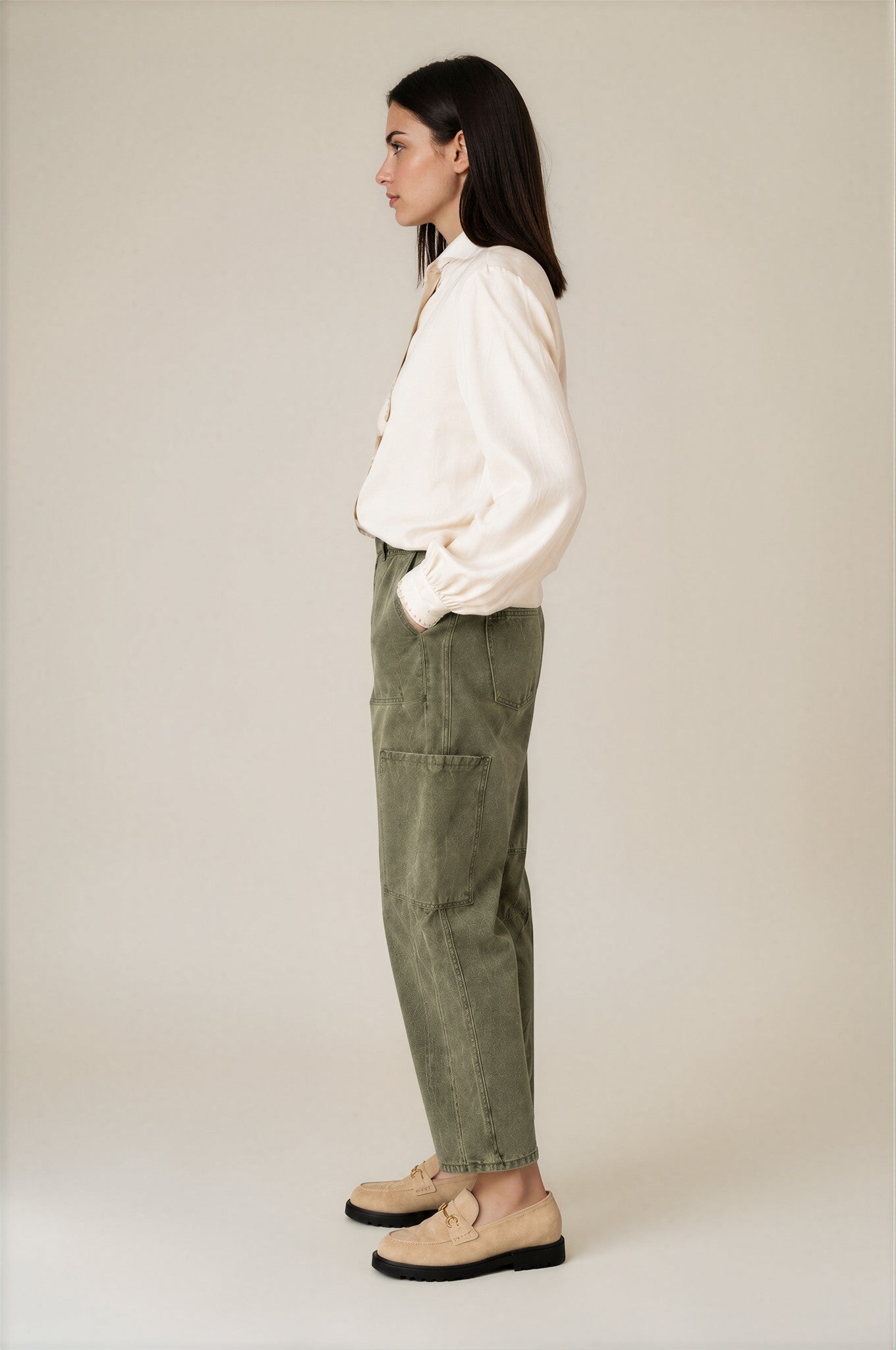 Bobbie Shirt Parchment