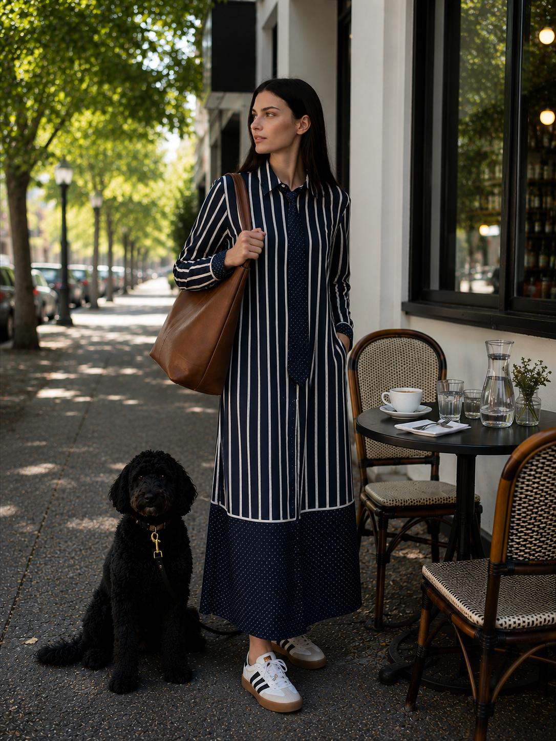 Quinn Dress - Maritime