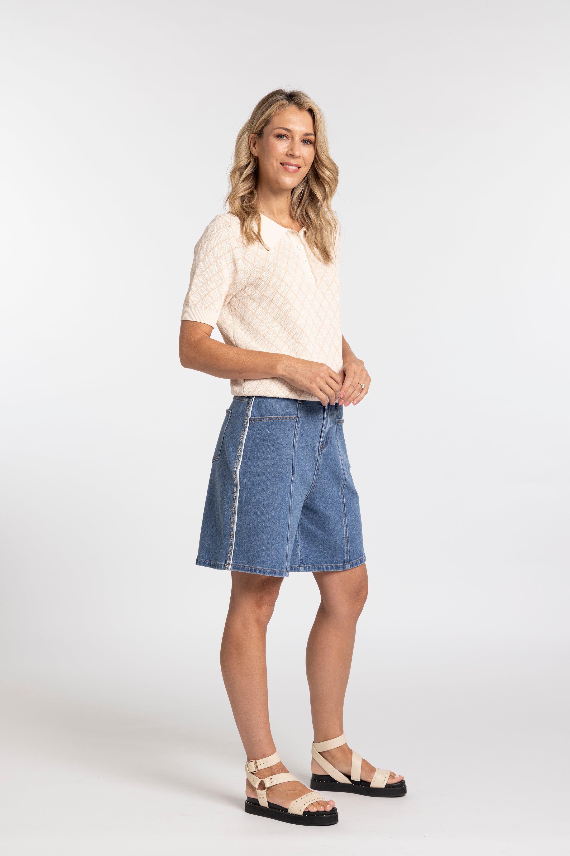 Charlie short - blue