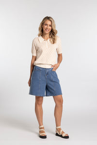 Charlie short - blue