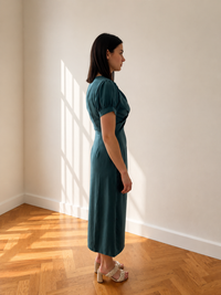 CLAUDIA DRESS MALLARD