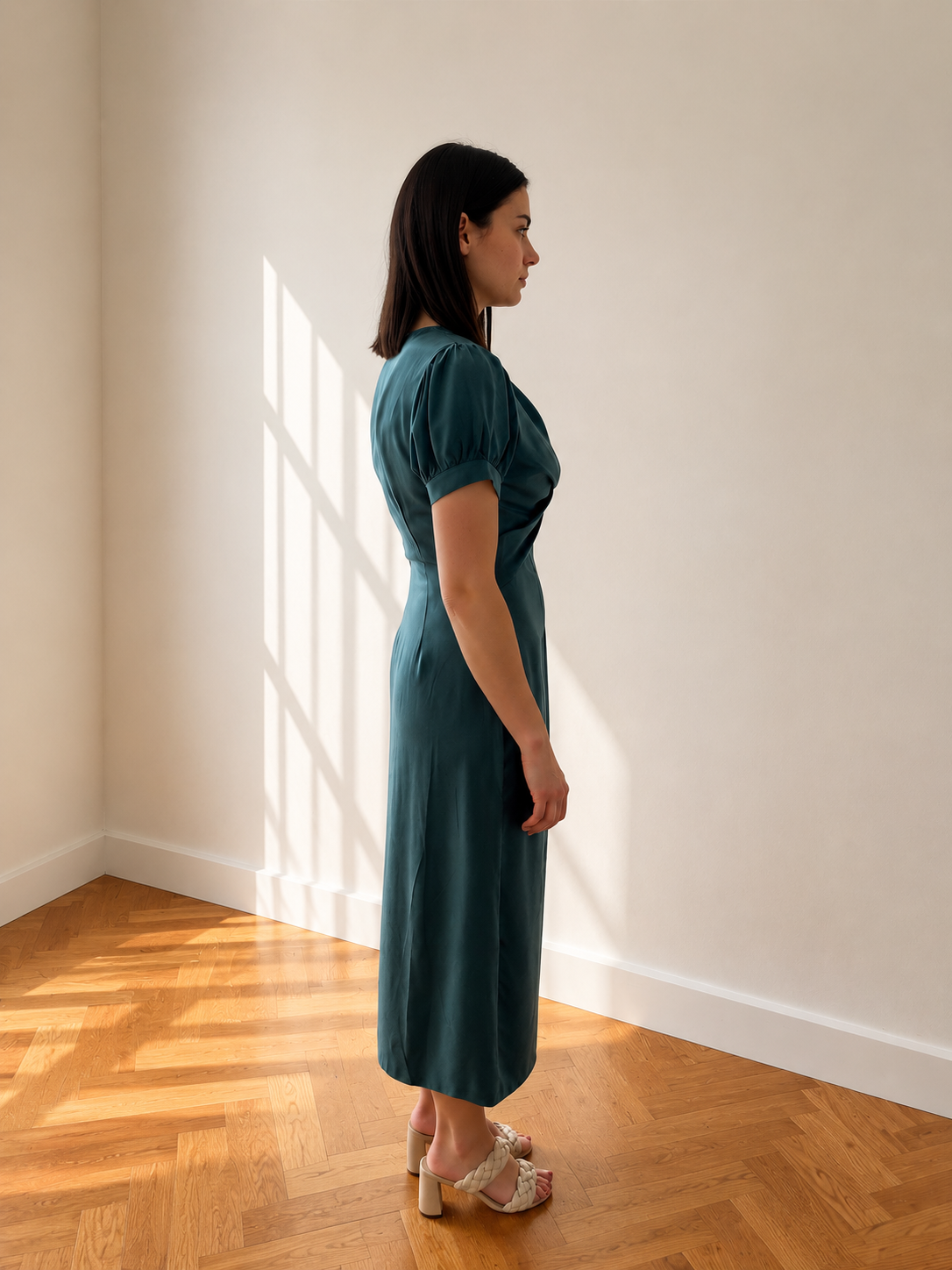 CLAUDIA DRESS MALLARD