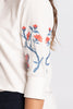 Finley Embroidered Top - white