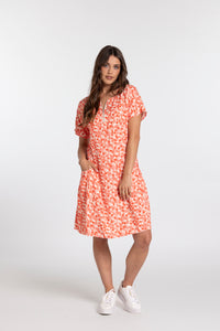 Eva Dress - Red print