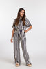 Summer Sienna Pant - navy stripe