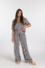 Summer Sienna Pant - navy stripe