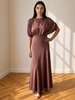 GEORGIA DRESS CACAO