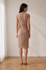 HARRIET DRESS MOCHA BLUSH
