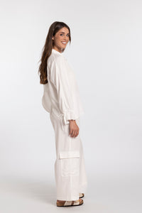 Dahlia Pant - white
