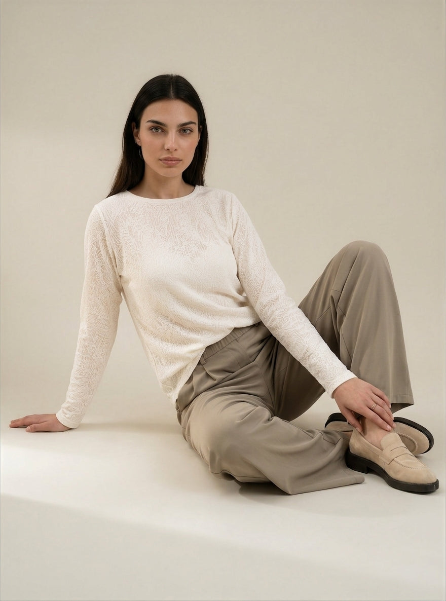 Katie Pant Muted Khaki