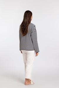 Oversized sweat - stripe