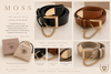 MOSS belt leather