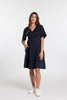 Rosa Dress - Navy