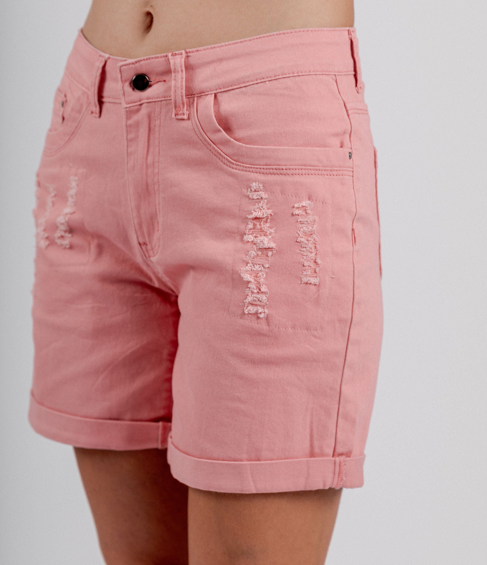 Boyfriend shorts pink sale